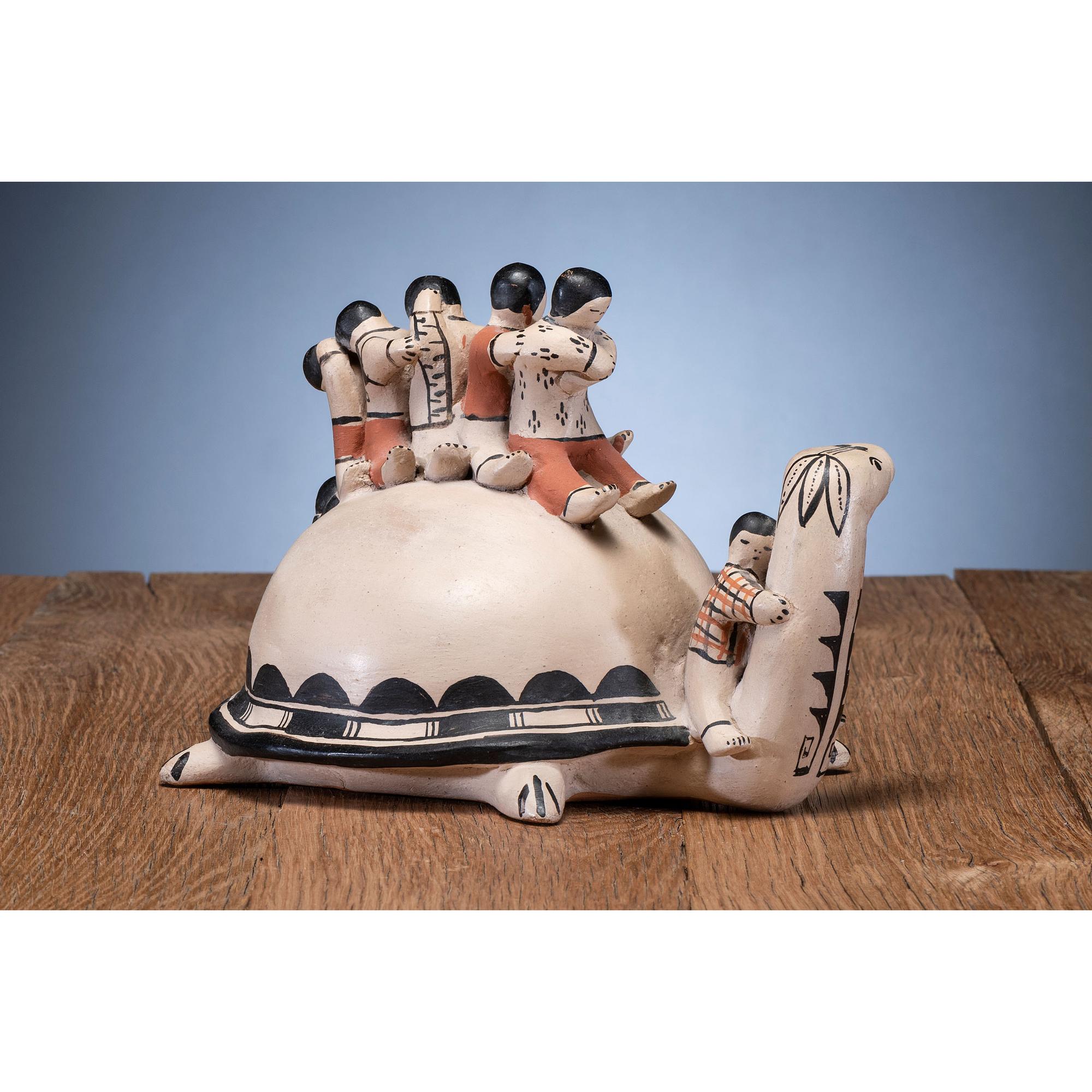 Mother Turtle Pottery Storyteller