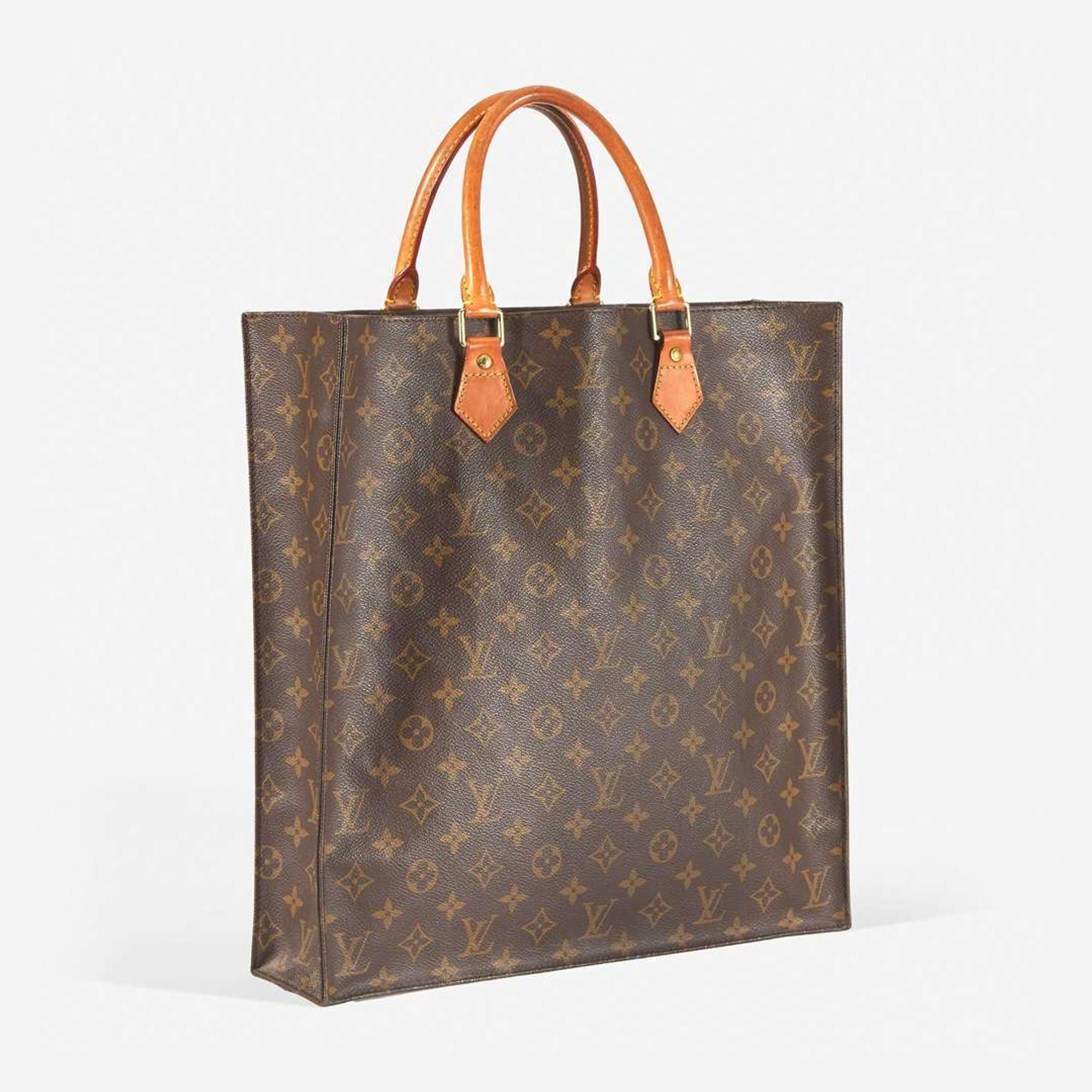 A tote bag, Louis Vuitton Monogram Sac Plat, 2000