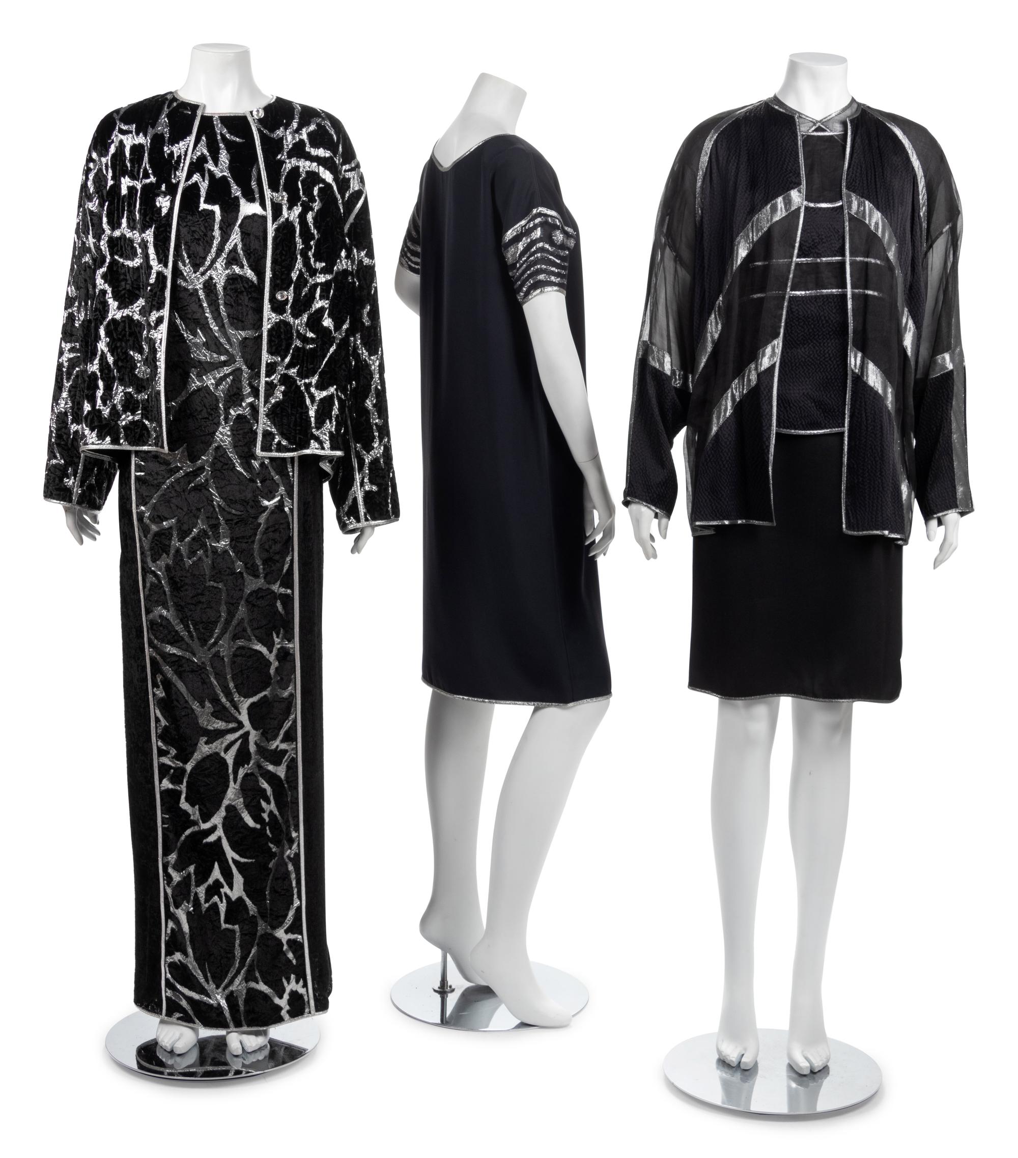 One Geoffrey Beene Dress and Two Ensembles, 1984