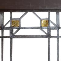 A Frank Lloyd Wright Window from the Oscar Steffens House 39.5" W x 1.5" D x 21.5" H — United States, Circa 1909