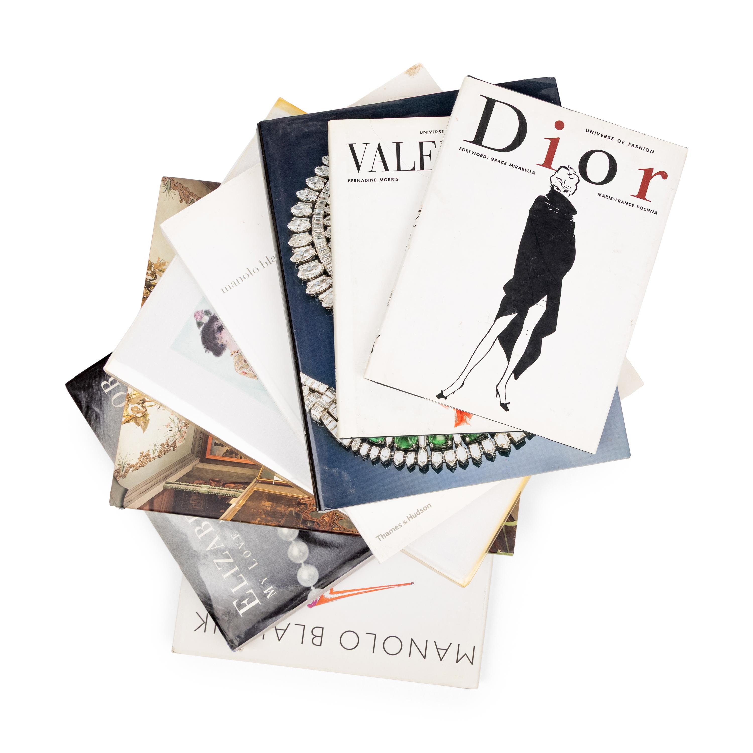 Lot of Eight Fashion & Interiors Books