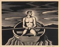 Rockwell Kent (American, 1882-1971) — Oarsman, 1931