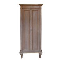 A Pair of Italian Walnut Specimen Cabinets 31" W x 19.5" D x 74.25" H — Italy, 19th Century