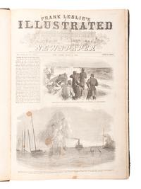 [NEWSPAPERS]. Frank Leslie's Ilustrated Newspaper .