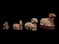 Four Asian Terracotta Animals