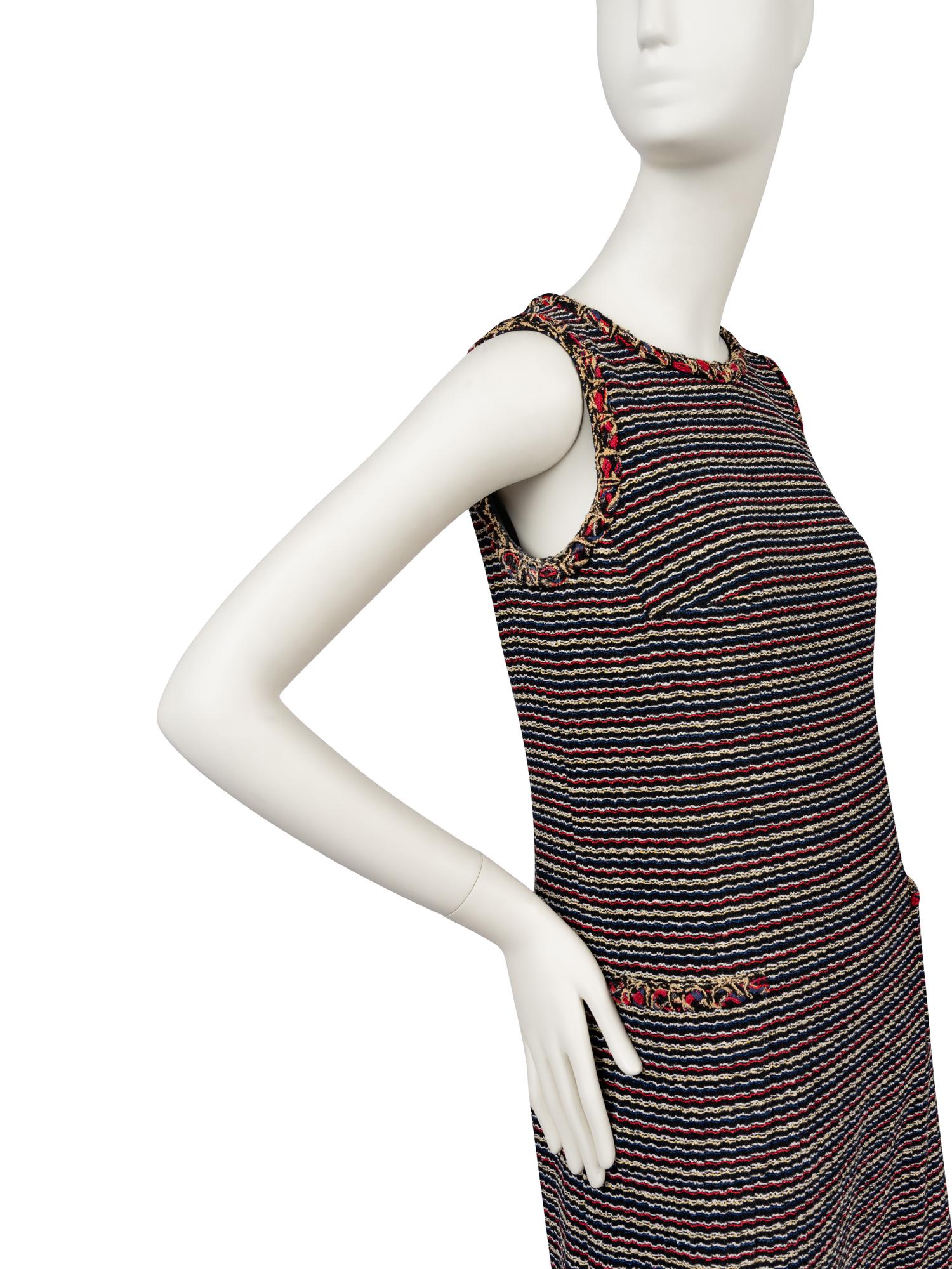 Chanel Striped Dress, 2010s