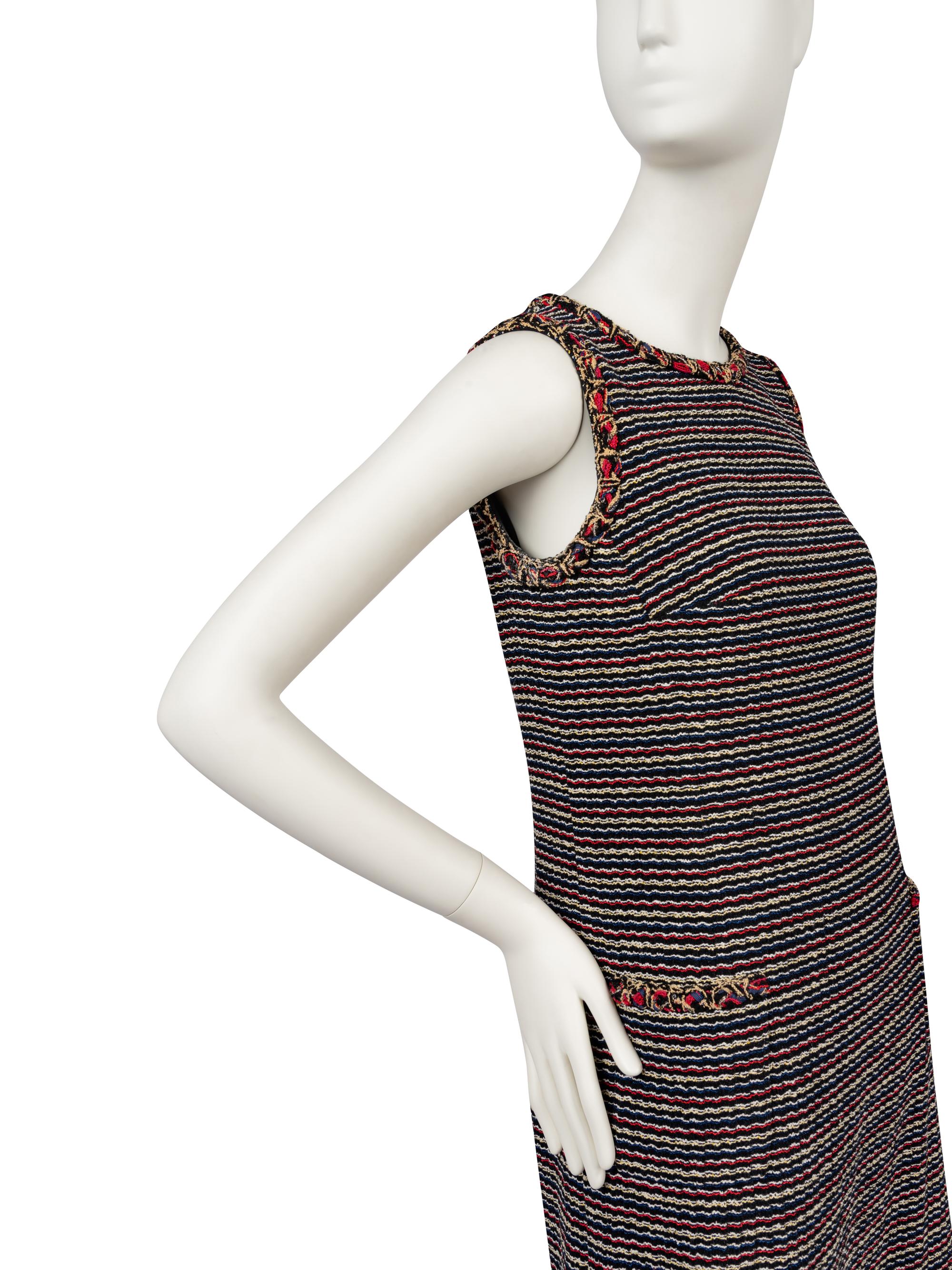 Chanel Striped Dress, 2010s
