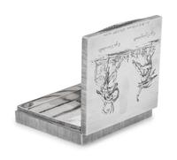 A Buccellati Silver Cigarette Box