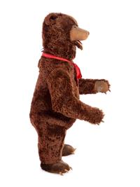 A Large Steiff Store Display Brown Bear with Tag