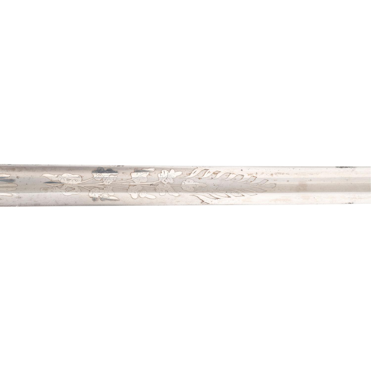 Two Presentation Swords to Lieutenant and Colonel (General) Gershom Mott, An Ames 1840 Officers Sword and an Ames 1850 Foot Officers Sword