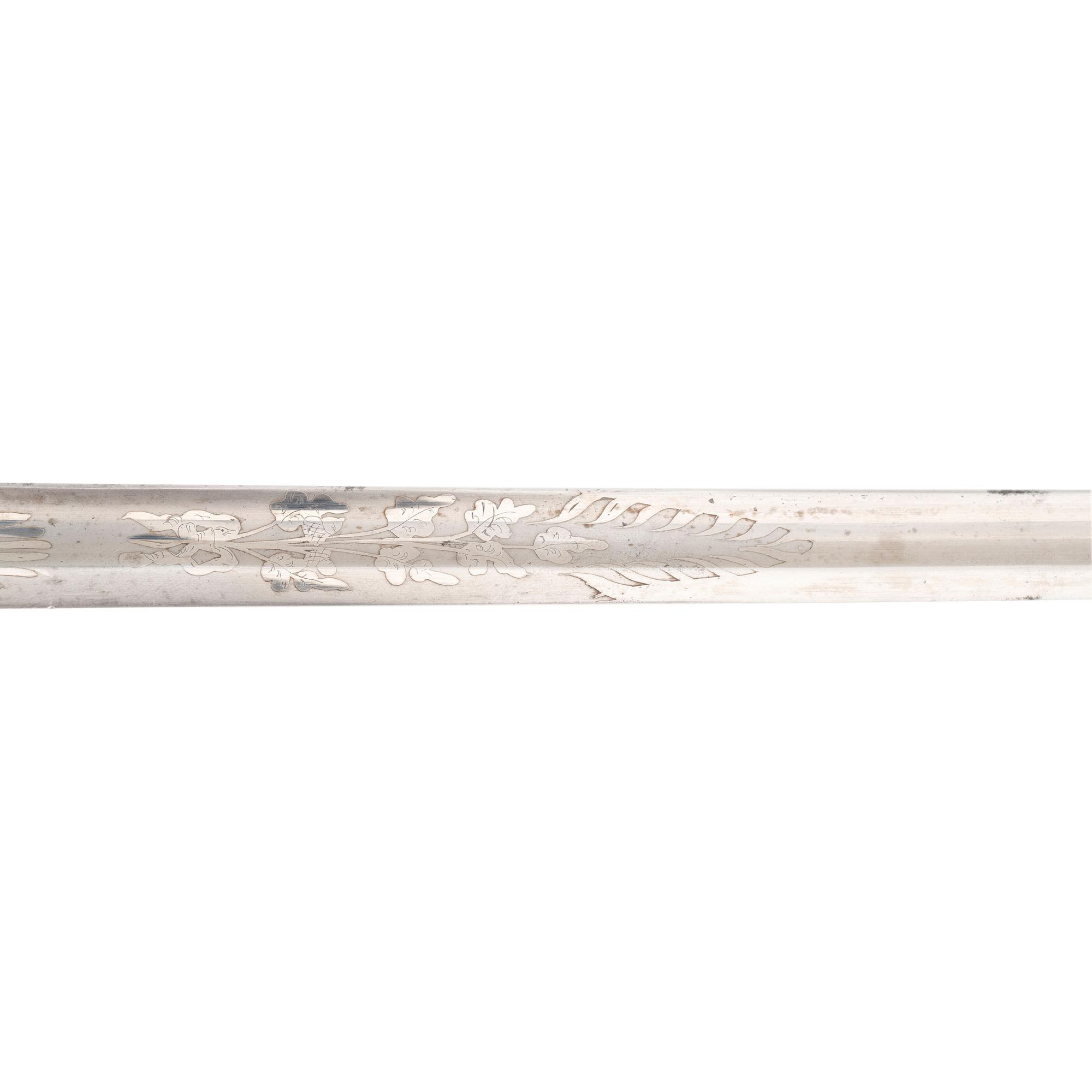 Two Presentation Swords to Lieutenant and Colonel (General) Gershom Mott, An Ames 1840 Officers Sword and an Ames 1850 Foot Officers Sword