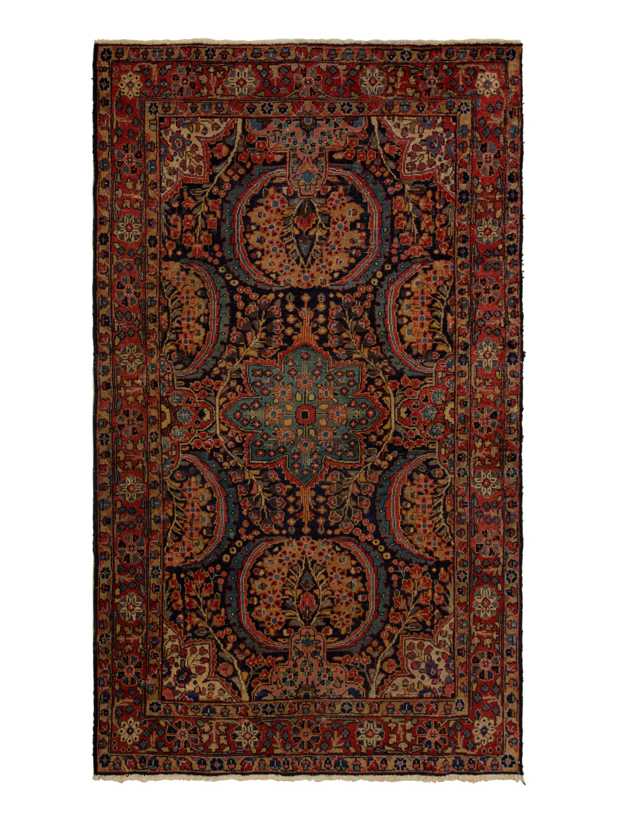 A Sarouk Wool Rug