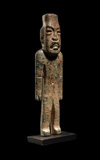 An Olmec Stone Standing Figure