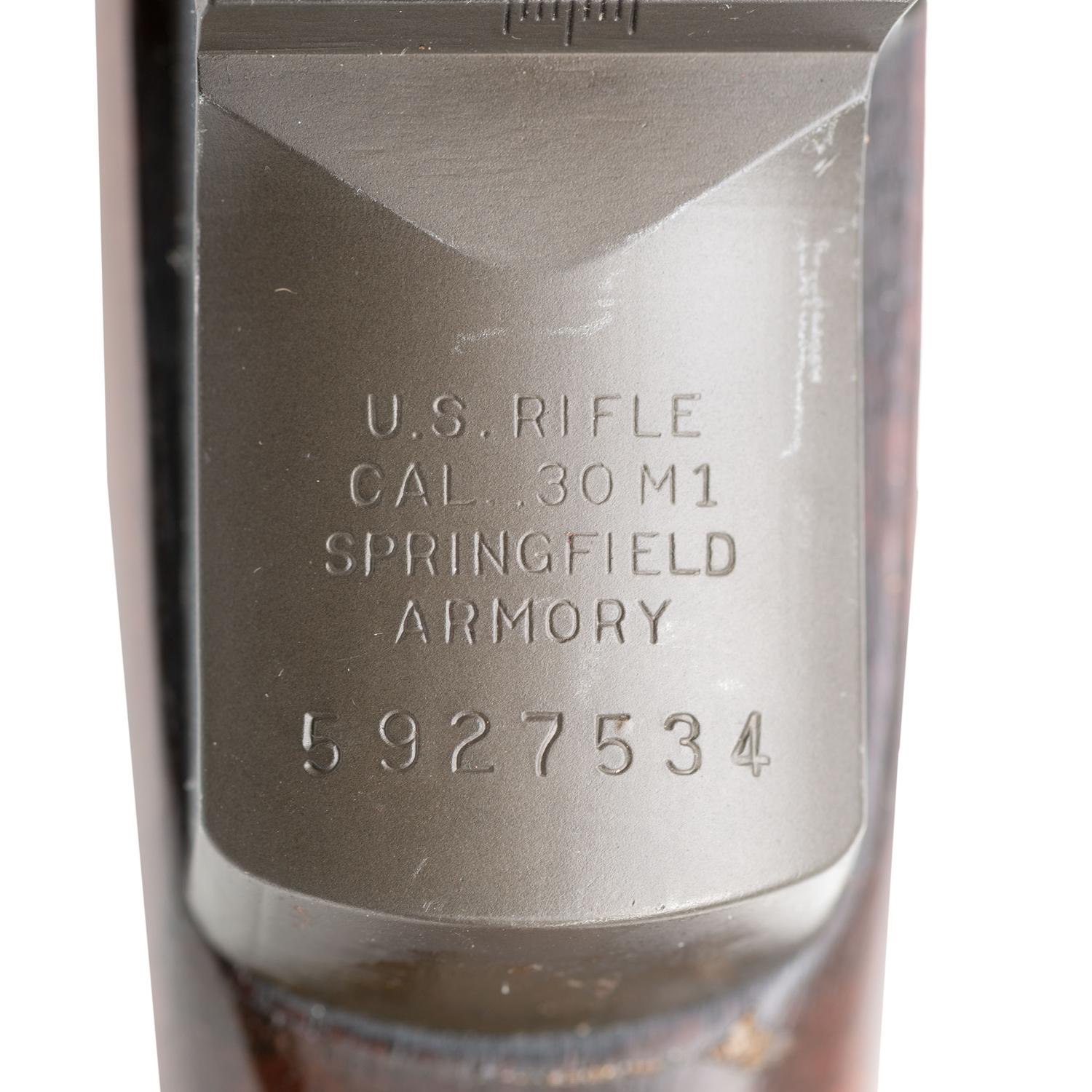 **Springfield M1 Garand Rifle with 1955 Dated Barrel