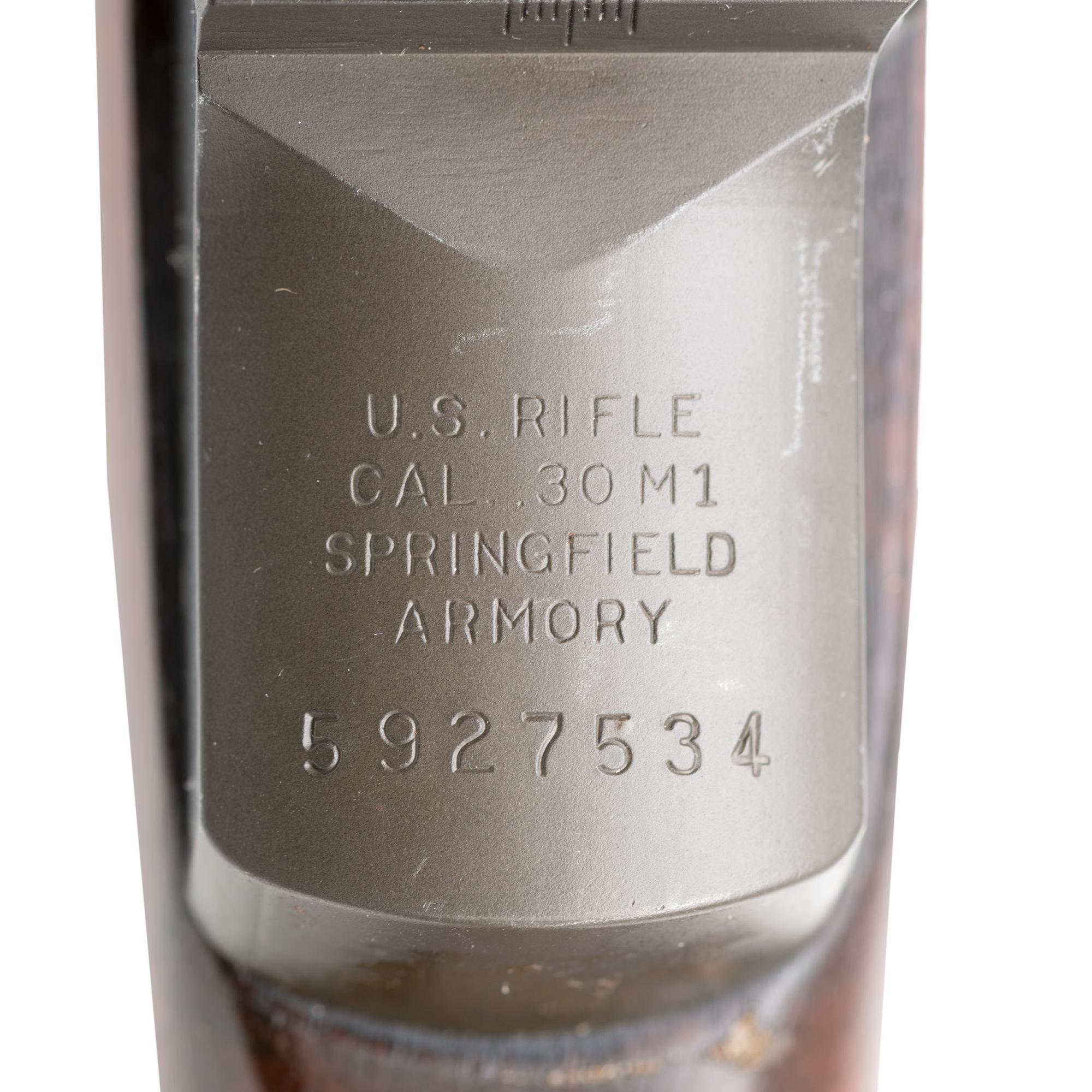 **Springfield M1 Garand Rifle with 1955 Dated Barrel