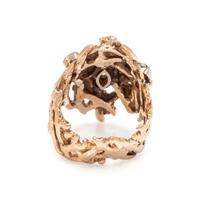 YELLOW GOLD AND DIAMOND RING