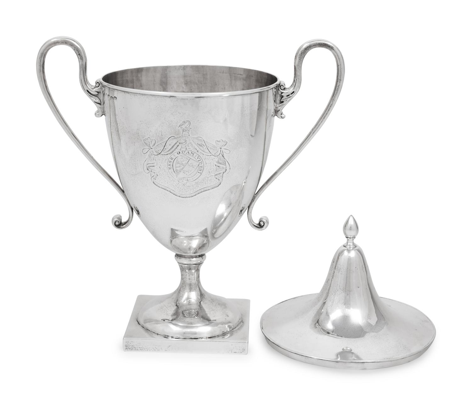 A George III Silver Cup and Cover