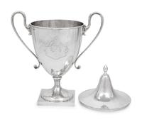 A George III Silver Cup and Cover
