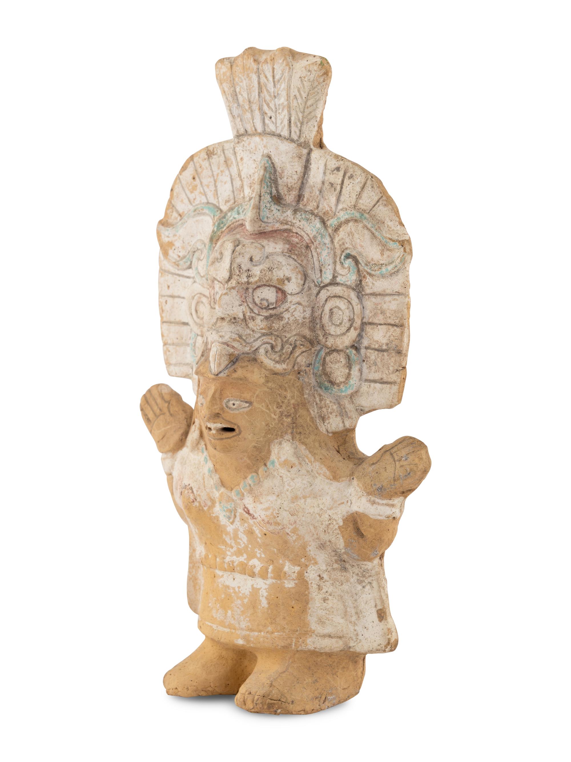 A Maya Anthropomorphic Rattle