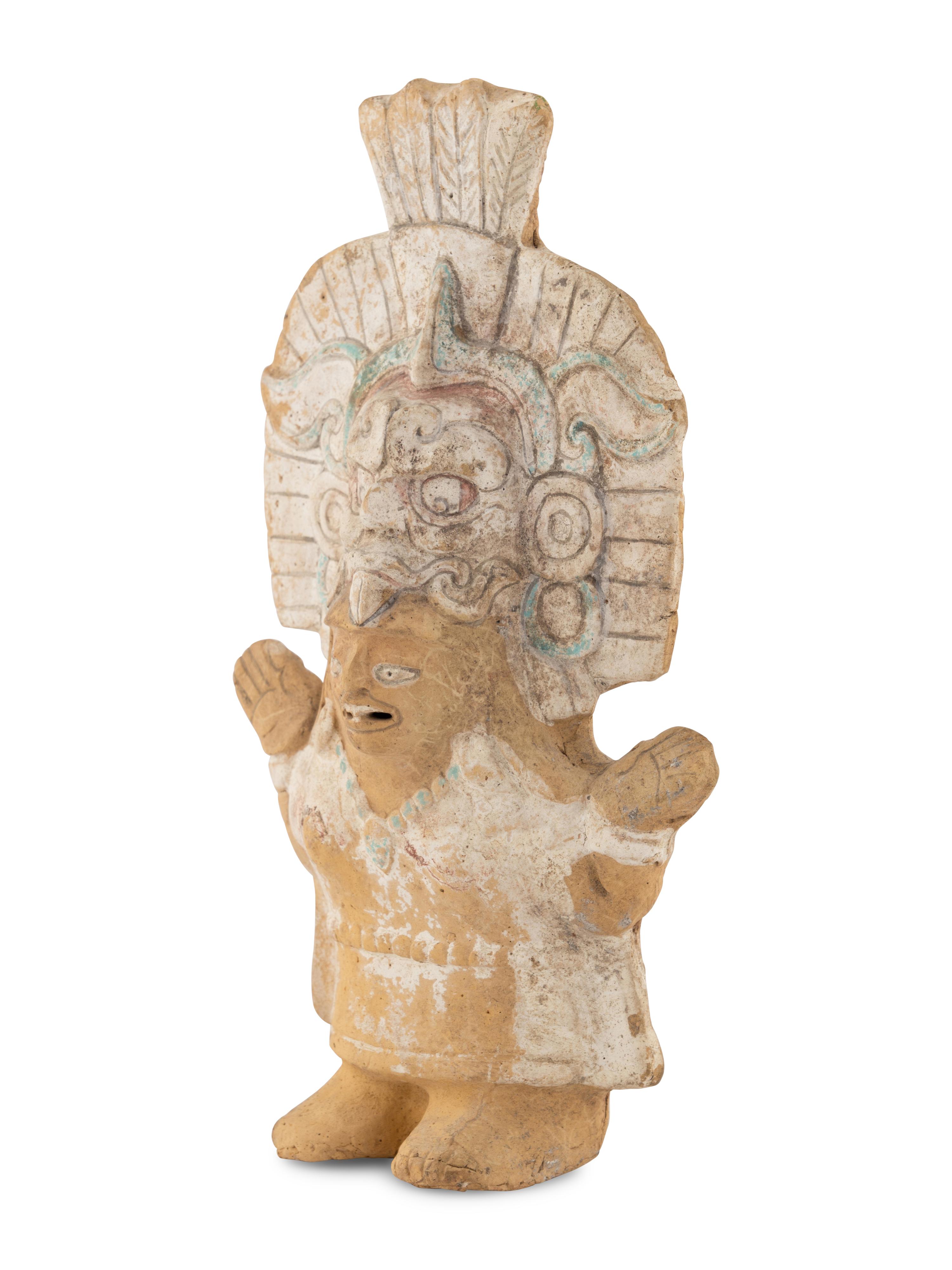 A Maya Anthropomorphic Rattle