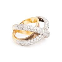 DIAMOND 'X' RING