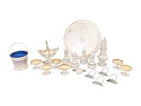 A Group of American Silver Table Articles