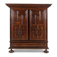 A Louis XIII Walnut Armoire