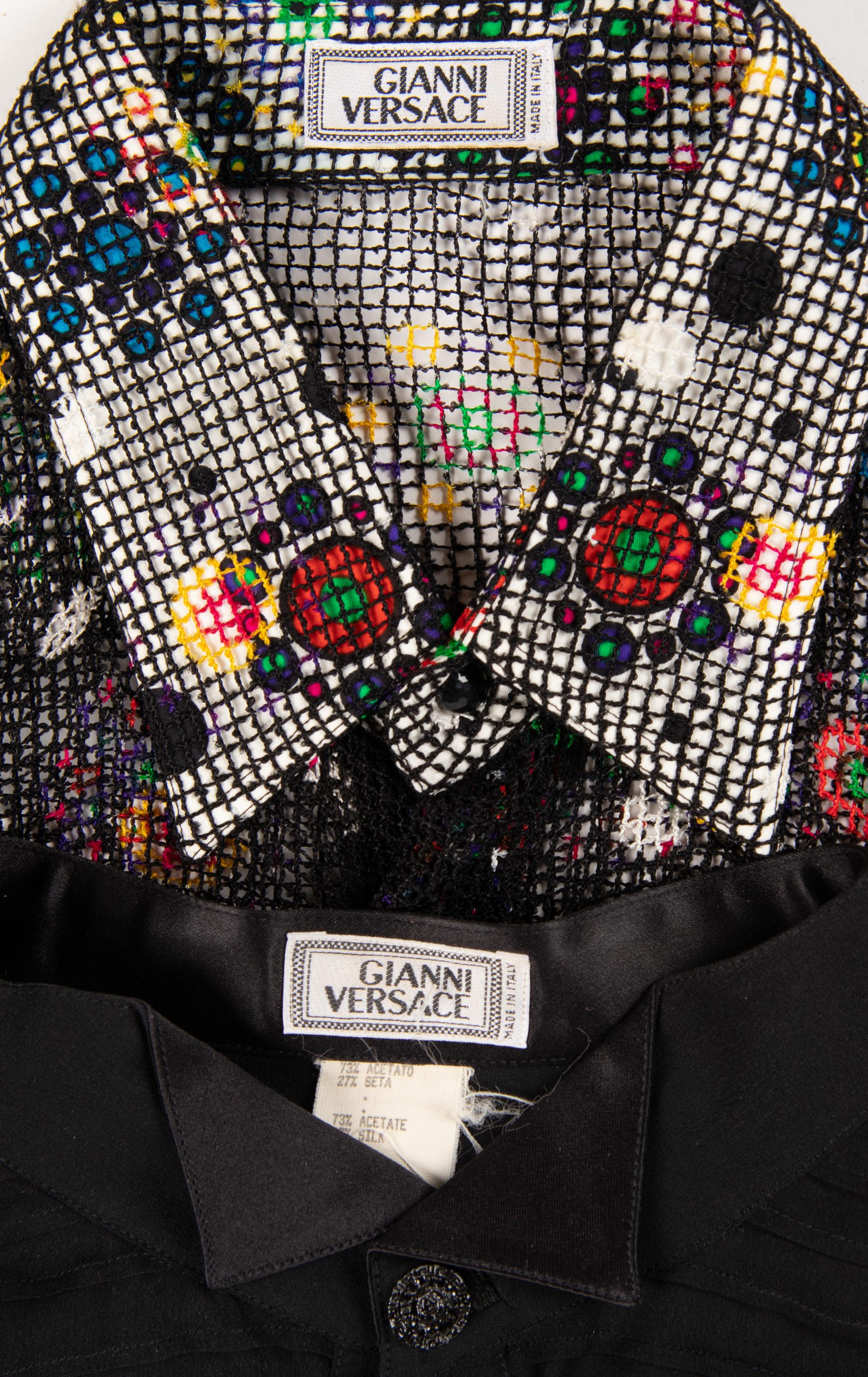 Collection of Five Versace Menswear Separates, 1990-2000s