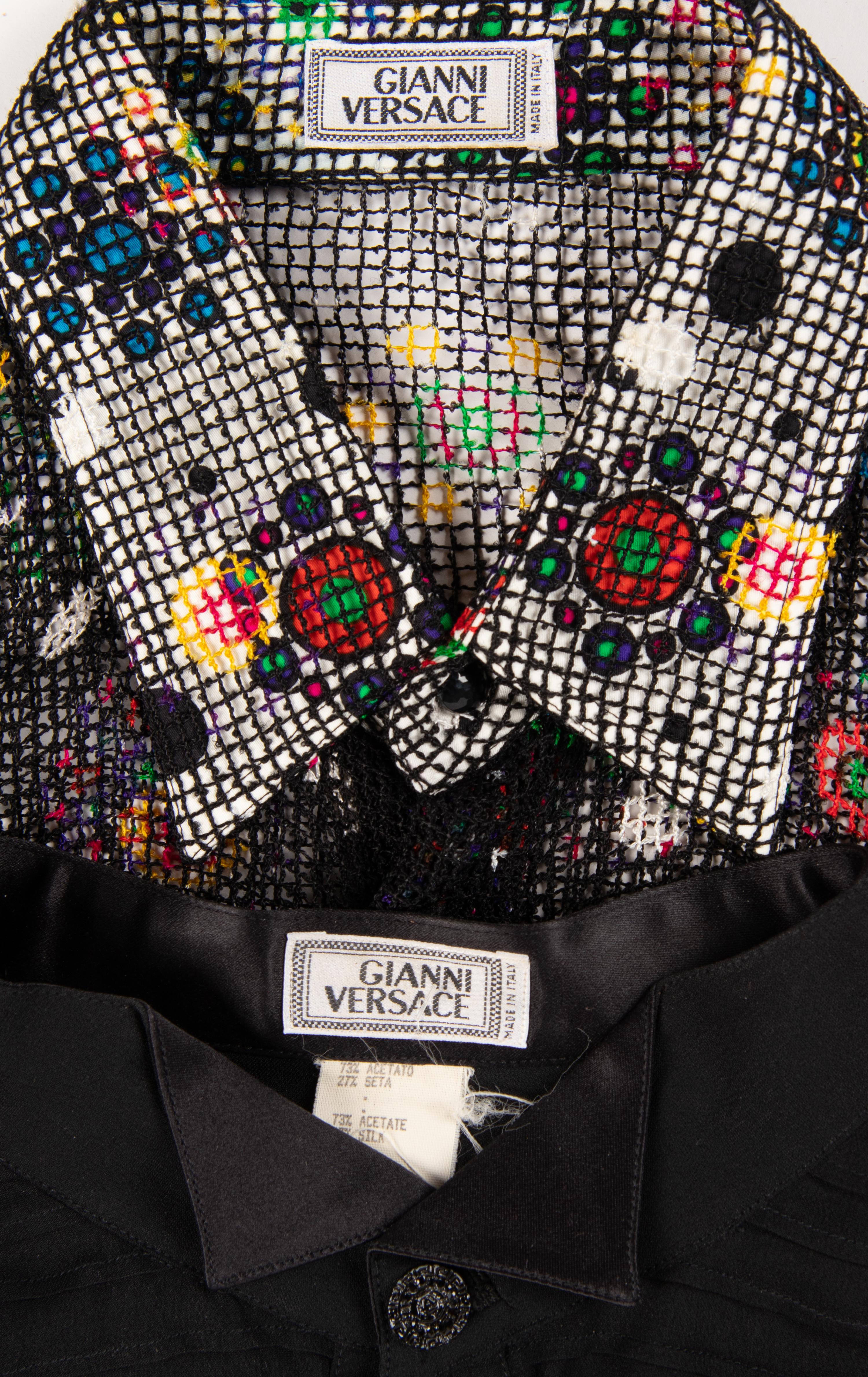 Collection of Five Versace Menswear Separates, 1990-2000s