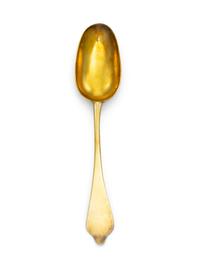 A Queen Anne Britannia Silver Table Spoon