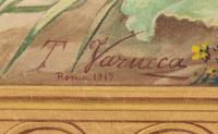 A Continental Wool Tapestry (20th Century)