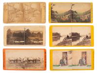 {CIVIL WAR]. 6 stereoviews, most published by E. & H.T. Anthony, incl. U.S. Grant and family.