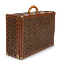 Louis Vuitton Alzer 70 Hard Side Suitcase in Monogram Canvas, Mid 20th Century