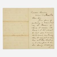 [Presidential] Grant, Ulysses S. Autograph Letter, signed