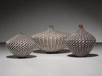 Teardrop-Shaped Pottery Jars