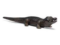 A Cast Iron Alligator Doorstop