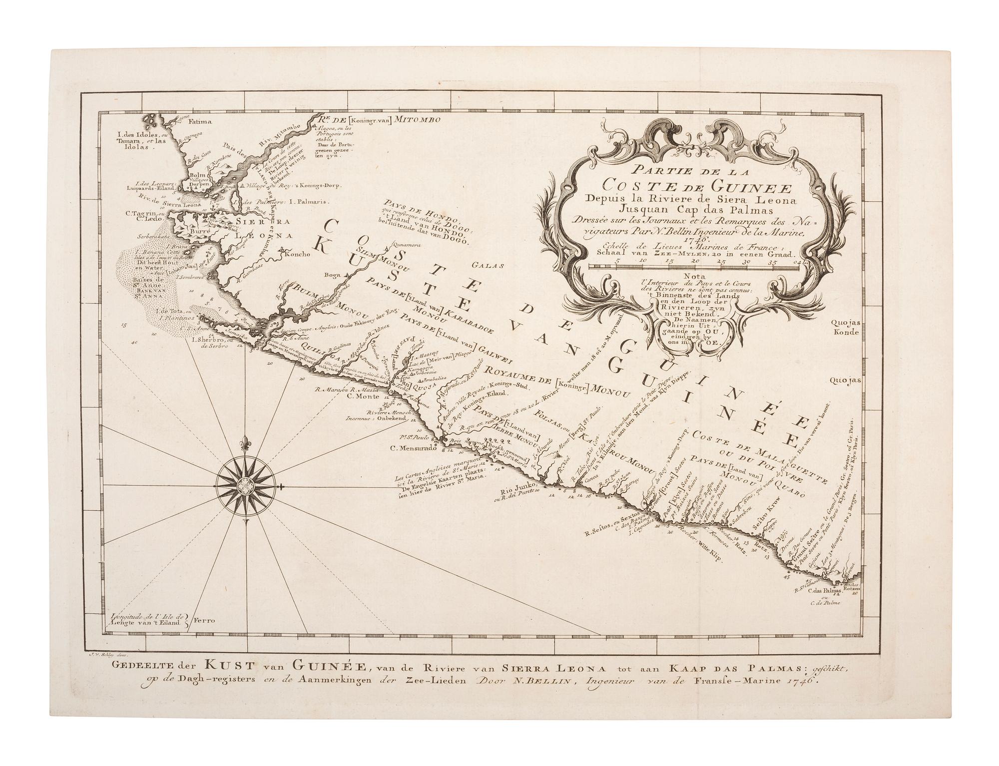 [MAPS]. Group of 3, incl. 2 maps of the coast of Guinea & one of the empire of Alexander the Great.