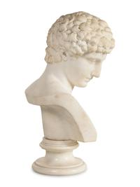 An Italian Marble Bust of Hermes