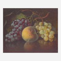 Carducius Plantagenet Ream (American, 1837–1917) Peach and Grapes