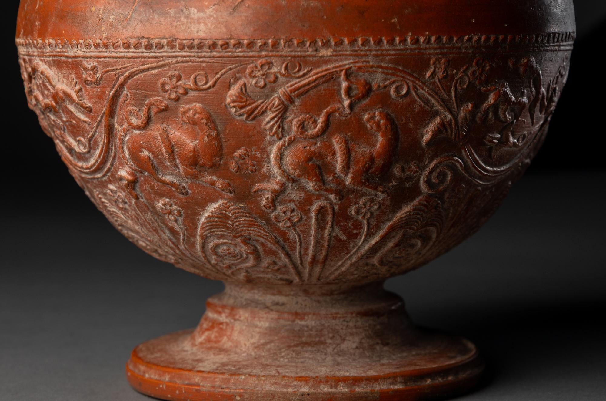 A Roman Arretine-Ware Amphora