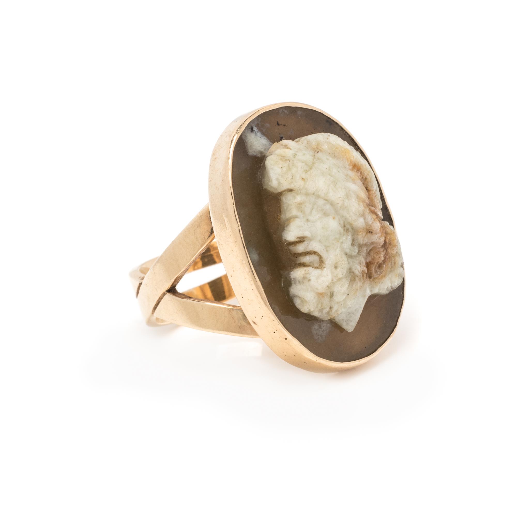 17TH CENTURY CAMEO RING