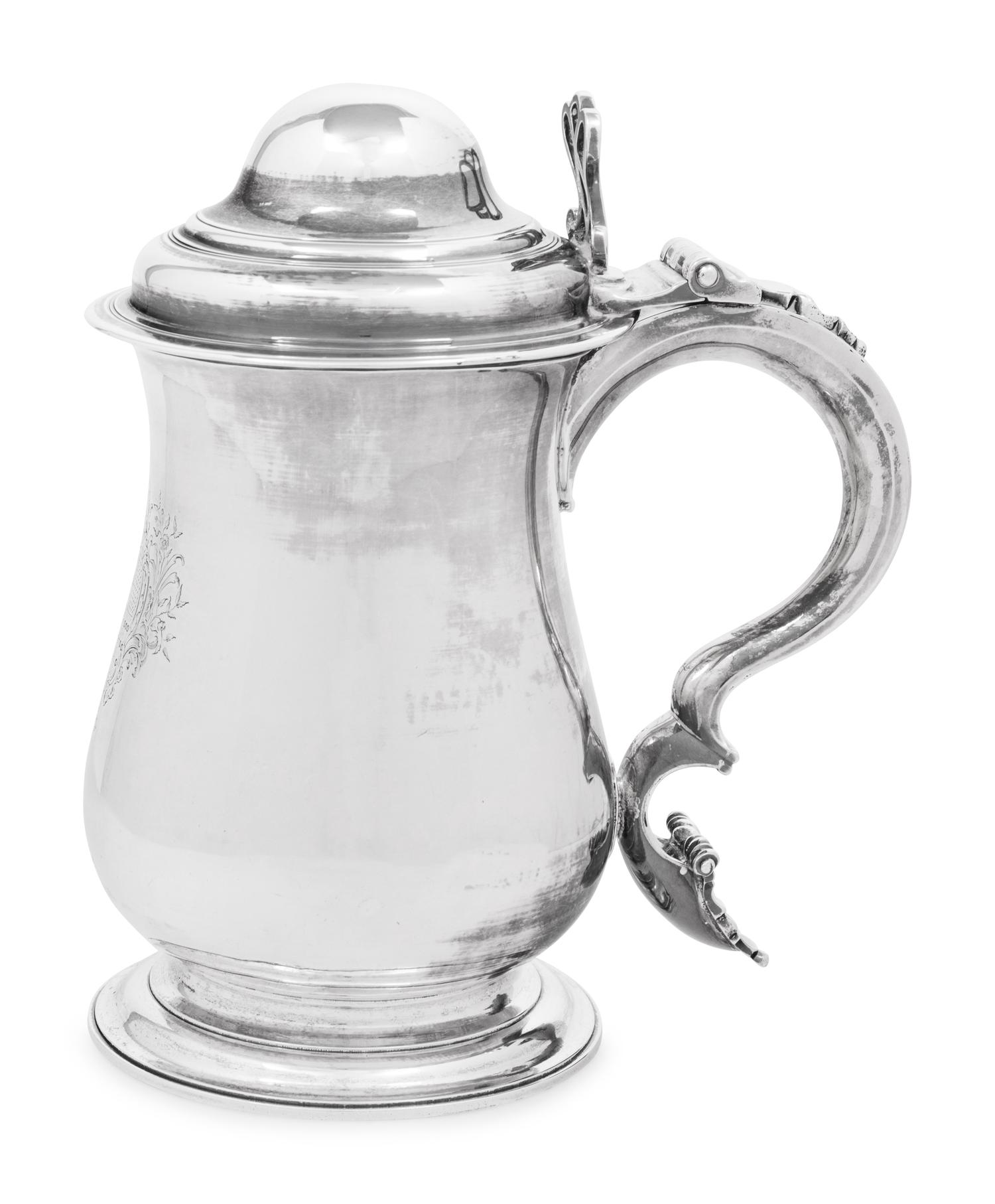 A George III Silver Tankard