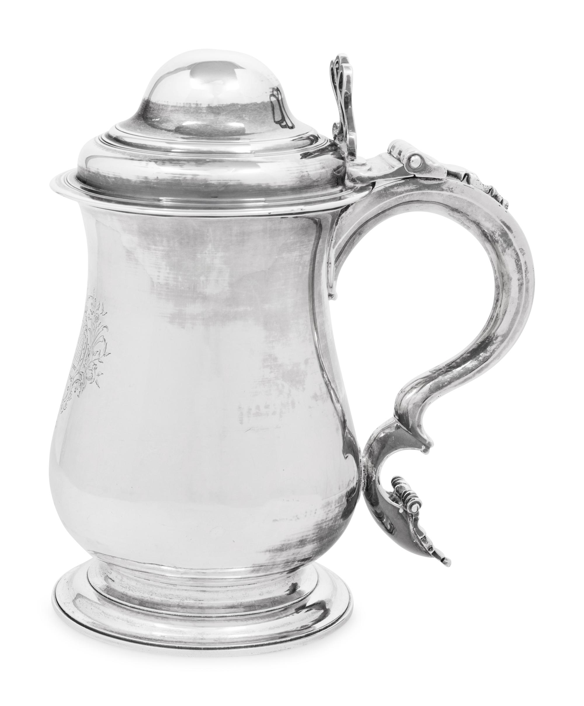 A George III Silver Tankard