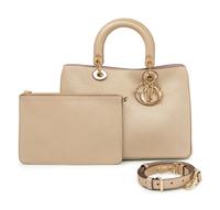Christian Dior Gold Leather Medium Diorissimo Bag, 2014