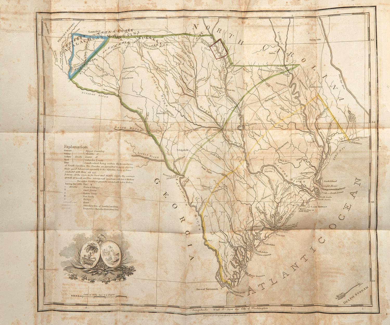 Ramsay, David. The History of South-Carolina, From Its First Settlement in 1670, to the Year 1808