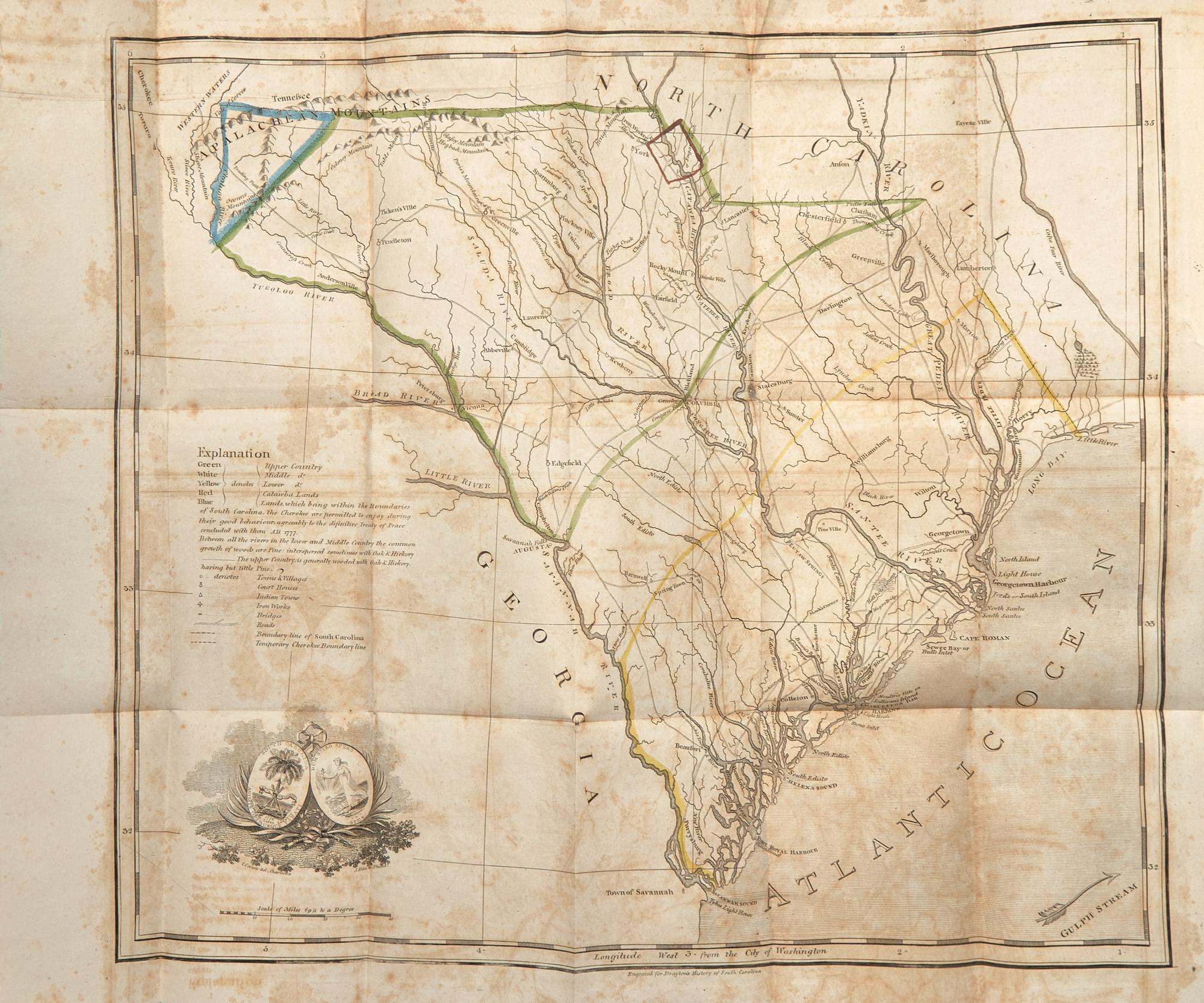 Ramsay, David. The History of South-Carolina, From Its First Settlement in 1670, to the Year 1808