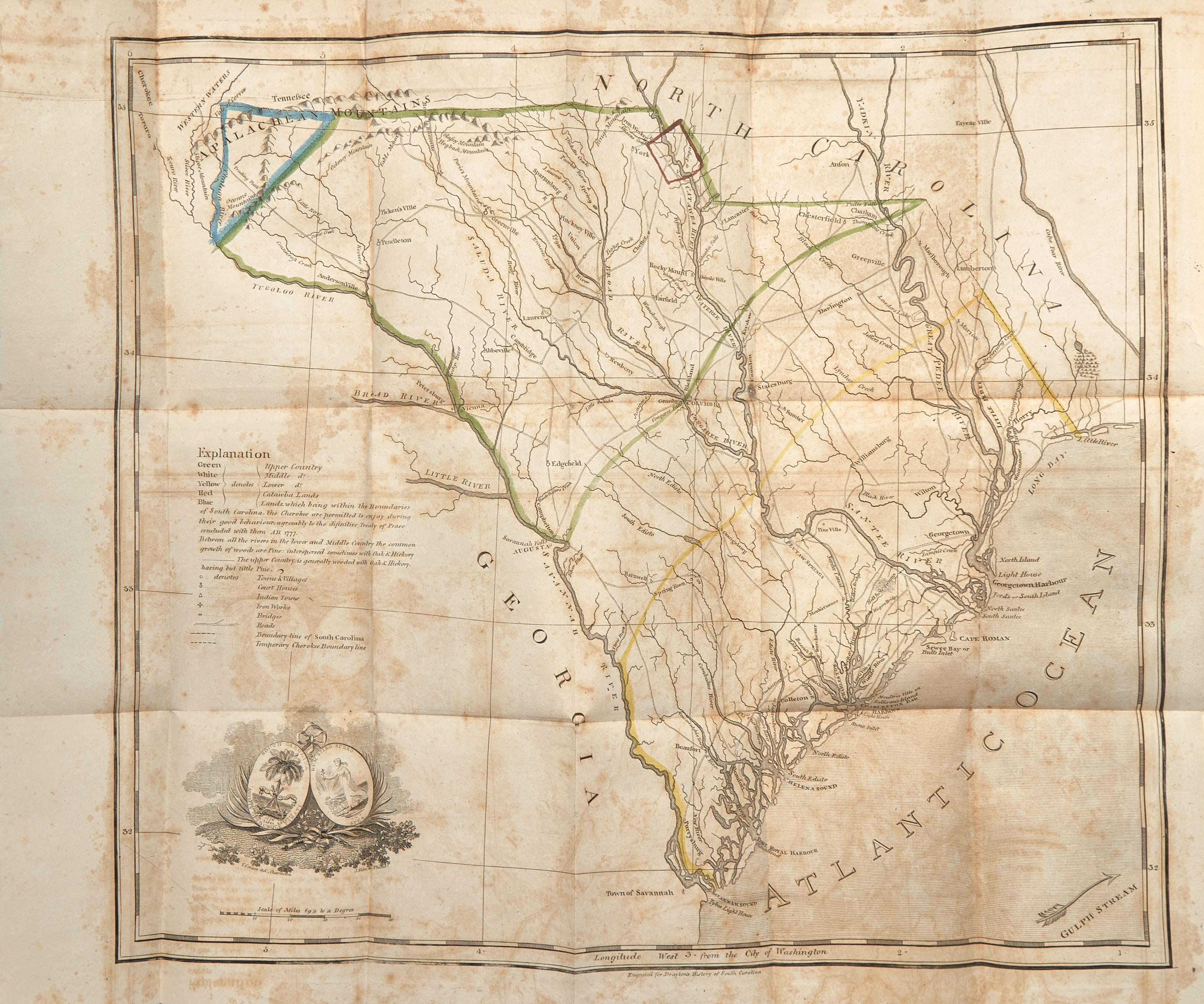 Ramsay, David. The History of South-Carolina, From Its First Settlement in 1670, to the Year 1808