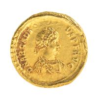 Roman Empire (circa 330 CE), Gold Aureus — Gold Aureus