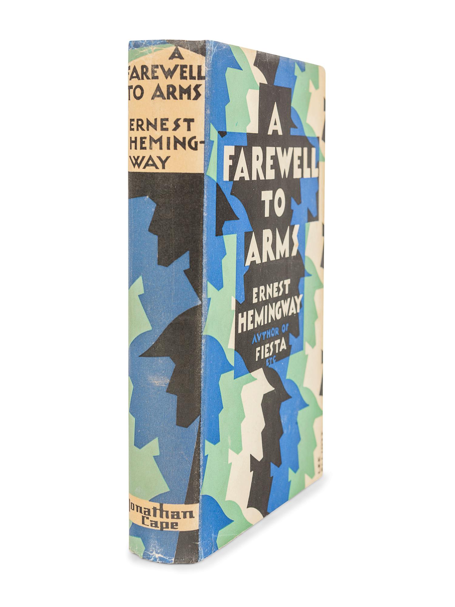 HEMINGWAY, Ernest. A group of 5 FIRST ENGLISH EDITIONS, comprising: