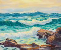 Evening Sea, Carmel Caly